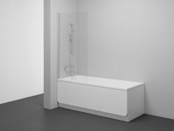 RAVAK NVS1-80 kádparaván szatén+transparent