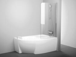 RAVAK Rosa CVSK1 160/170 jobb kádparaván krómhatású+transparent - szerelvenycenter