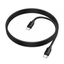 hoco. X115 Surpass USB-C - USB-C töltőkábel 60W, 1m fekete (HC651998) (HC651998)