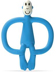 Matchstick Monkey Monkey Teether rágóka 2in1 kefével Blue