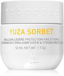 Erborian Yuza Sorbet könnyű emulzió, amely védelmet nyújt a külső hatásoktól 50 ml