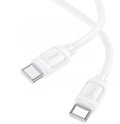 hoco. X115 Surpass USB-C - USB-C töltőkábel 60W, 1m fehér (HC652001) (HC652001)