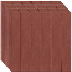 NEXTLY 50 x 3D NEXTLY öntapadós tapéta készlet, fa/parkettás kivitel, falra vagy mennyezetre, vízálló, állítható, erős ragasztó, könnyen felszerelhető, fedőfelület 24, 5 nm, 70x70 cm, kód 84 (s50tpt84mare)