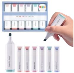 LEAN 6 darabos LEAN mini pasztellfilc készlet, 7 cm, többszínű (21892)