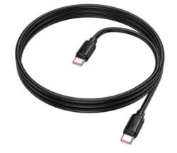 hoco. X115 Surpass USB-C - USB-C töltő- és adatkábel 240W, 1m fekete (HC652018) (HC652018)