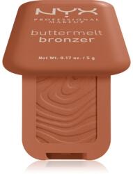 NYX Professional Makeup Buttermelt Bronzer autobronzant culoare Butta Ballin 5 g