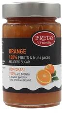 BRETAS 100% Dzsem - narancs 240g