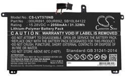 Cameron Sino li-polymer akku (15.28v/2050mAh, lenovo 00ur890 kompatibilis) fekete (CS-LVT570NB)