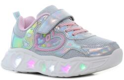 Wink - Regina Shine villogó ezüst gyerek cipő Méret: 35 (FE41016-2GY-35)