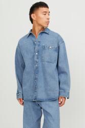 JACK & JONES Jack & Jones, Bő fazonú farmer ing, Világoskék, L (12250602-LIGHT-BLUE-DENIM-L)