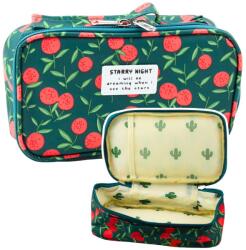 Lean iskolai hátizsák, egy rekesszel, belső rekesszel, zöld, 21, 5x12, 5x7cm (21818)