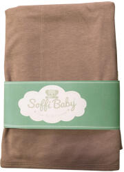 Soffi Baby Baby takaró pamut dupla barna 80x100cm