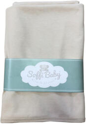 Soffi Baby Baby takaró pamut dupla világosszürke 80x100cm - babamarket