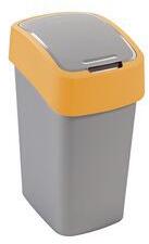 Keter Pacific műanyag szemetes, 9 l űrtartalom, szürke/sárga