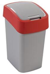 Keter Pacific műanyag szemetes, 25 l űrtartalom, szürke/piros
