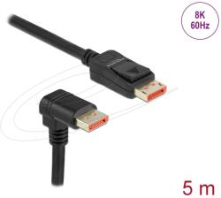 Delock DisplayPort 1.4 Összekötő Fekete 5m 87053 (87053)