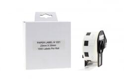 Utángyártott Brother DK-11221, 23mm x 23mm, utángyártott címketekercs, 1000 címke (DK11221)