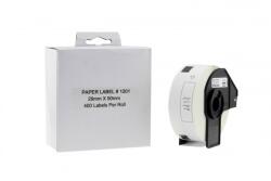 Utángyártott Brother DK-11201, 29mm x 90mm, utángyártott címketekercs, 400 címke (DK11201)