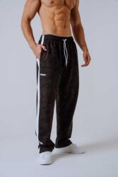 NEBBIA Relaxed Sweatpants POWER 904 Dark brown camo - DARK BROWN CAMO (XL) - NEBBIA