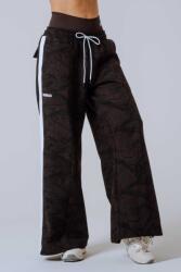NEBBIA Oversized Sweatpants POWER 896 Dark brown camo - DARK BROWN CAMO (L) - NEBBIA