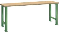 Lista Műhely munkapad LISTA, 1500x700x840 mm, zöld