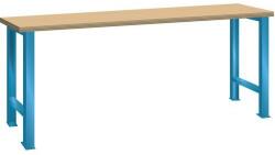 Lista Műhely munkapad LISTA, 1500x750x840 mm, teherbírás 600 kg, világoskék