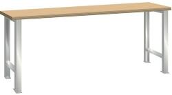 Lista Műhely munkapad LISTA, 1500x700x840 mm, világosszürke
