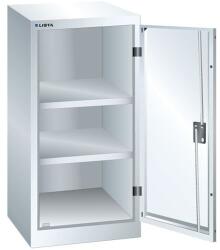 Lista Műhelyszekrény LISTA, 500x400x1000 mm, 2 polc, fehér