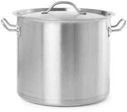 HENDI Közepes fazék- fedővel rozsdamentes acél 18/0, Budget Line Termékcsalád, 23L, ø350x(H)240mm (832844)