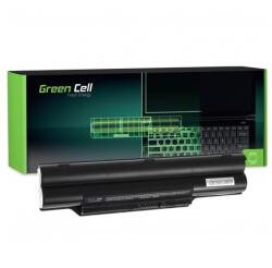Green Cell Akku 11.1v/4400mah, Fujitsu-Siemens Lifebook S2210 S6310 L1010 P770 Kompatibilis, Fekete