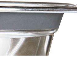 TRIXIE Rozsdamentes acél tál állvánnyal kutyáknak, 2 x 0, 25 l