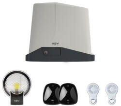 KEY automation KEY-KTUS5324FES új TURBO S gyors, tolókapu szett 500kg, 24V DC, új CT10324 vezérlés