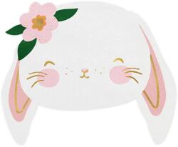  Húsvéti nyuszifej dekorszalvéta 14, 5x12cm