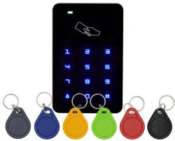  kellekKIT-CON-T6 Felületszerelt EM-ID kártyaolvasó, kódtasztatúra