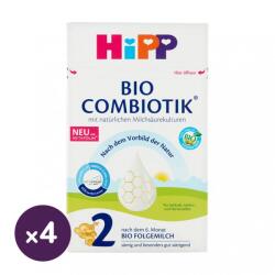 HiPP 2 BIO Combiotik tejalapú, anyatej-kiegészítő tápszer 6 hó+ (4x600 g)