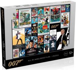 Winning Moves Пъзел Winning Moves - James Bond 007, Posters, 1000 части (WM01313)