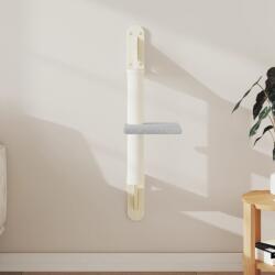 vidaXL világosszürke falra szerelhető kaparófa 85, 5 cm (172393)