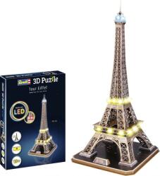 Revell 3D пъзел Revell - Айфелова кула, с LED осветление, 84 части (R00150)