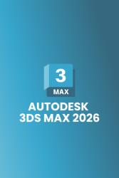 Autodesk Autodesk 3DS MAX 2026 (1 - 3 éves) (Windows/MacOS)