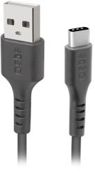 SBS TECABLEMicroC15K USB-A Apa - USB-C Apa 2.0 Adat és Töltőkábel - 1.5 m, Fekete