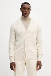 GUESS kardigán gyapjú keverékből JEFFRY - bézs XXL