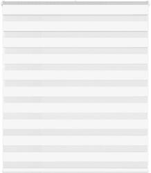 vidaXL zebrafüggönnyel fehér szövetszélesség 125, 9 cm poliészter (4014735)