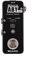 MOOER MAB2 Micro ABY MKII - Pedala Footswitch A-B-Y (MAB2)