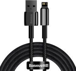 Baseus Tungsten Gold USB-kábel iP-hez 2, 4A 2 m (fekete)