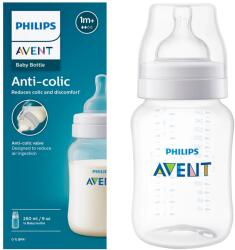 Philips Cumisüveg Philips Avent SCY103/01 Classic 260ML Antikolt Cumi 1M+ (SCY103/01)