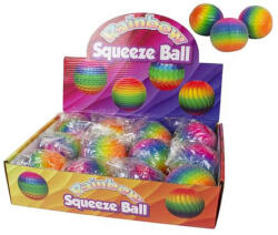 Magni Stresszlabda 7 cm-es szivárvány színű, többféle Magni Magni3585