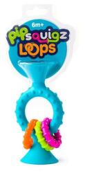 Tomy Fat Brain Toys: Rágható csörgő karikákkal - türkiz F166ML