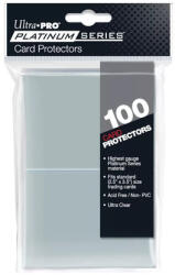Various Ultra PRO Platinum Kártyavédõ fólia 2-1/2 X 3-1/2 UP - Standard Sleeves - Platinum Card (100 Sleeves 20564-184