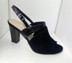  Higo női bőr szandál 2166 Fekete/Wel 40 (2166)