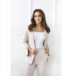  Blézer kivágással az ujjakon Lengyel Ekrü gyártás